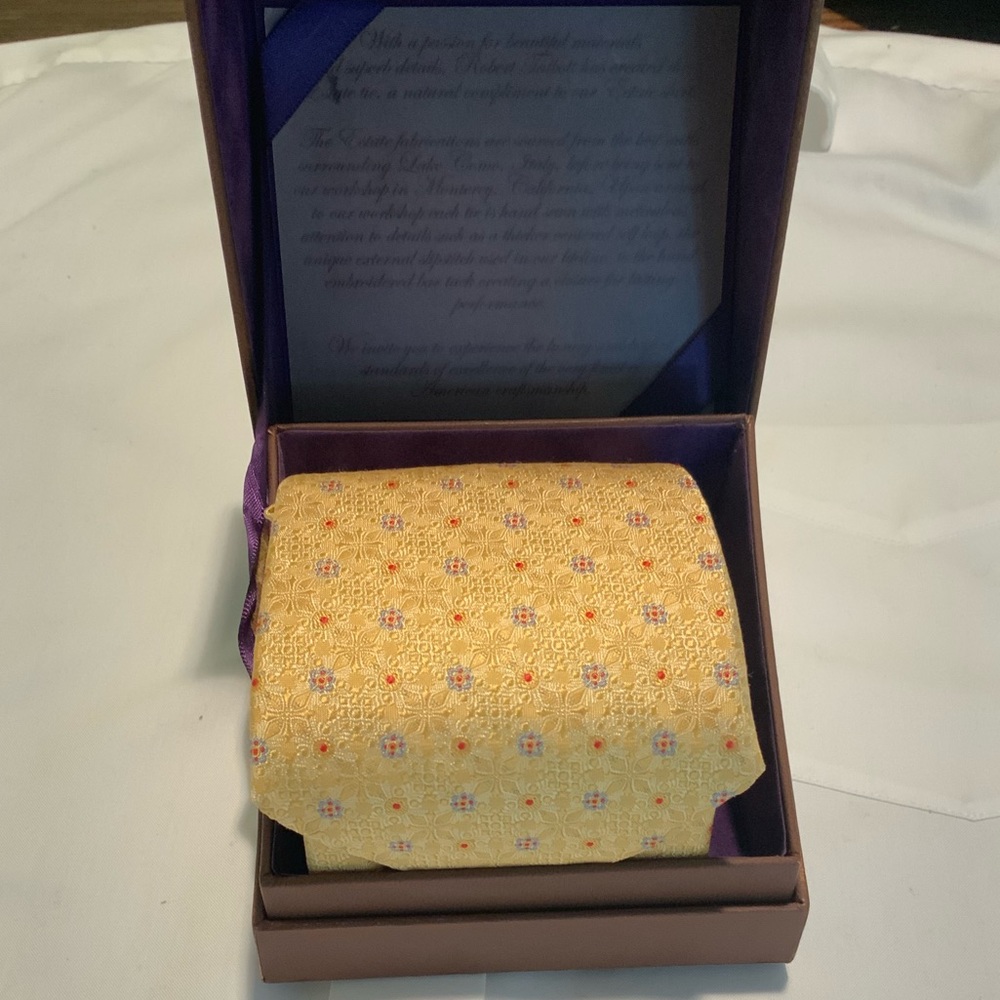 Robert Talbott Tie (Golden)